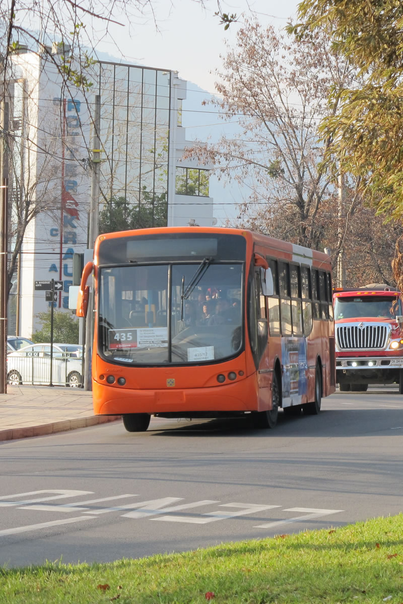 El transporte público chileno